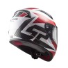 KASK LS2 FF353 RAPID GRID WHITE RED XXL