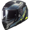 KASK LS2 FF390 BREAKER EVO BETA COBALT H-V YEL. L