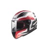 KASK LS2 FF353 RAPID GRID WHITE RED XXXL