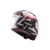 KASK LS2 FF353 RAPID GRID WHITE RED XXXL