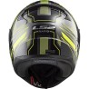 KASK LS2 FF353 RAPID CARRERA BLACK H-V YELLOW XXL