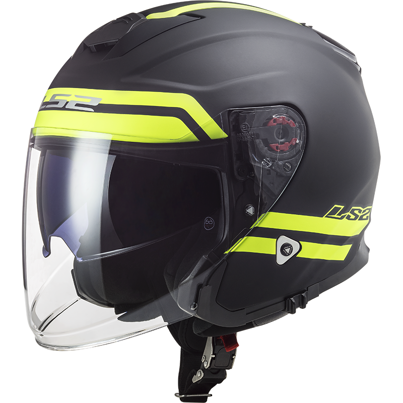 KASK LS2 OF521 INFINITY HYPER TITAN H-V YELL. L