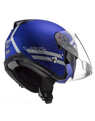 KASK LS2 OF521 INFINITY HYPER MATT BLUE M