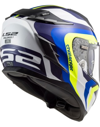 KASK LS2 FF327 CHALLENGER GALACTIC WHITE BLUE XL
