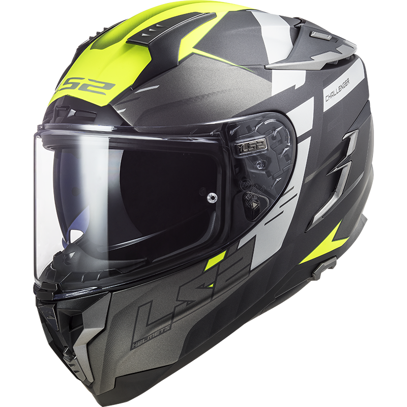 KASK LS2 FF327 CHALLENGER ALLERT TITAN H-V M