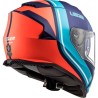 KASK LS2 FF800 STORM SLANT MATT BLUE ORANGE S