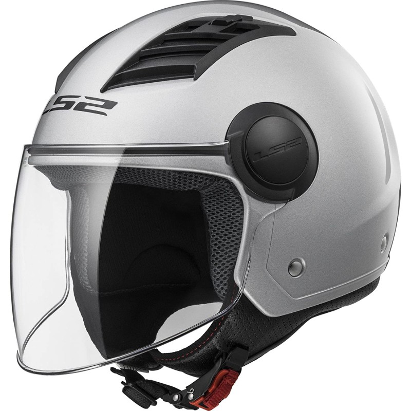 KASK LS2 OF562 AIRFLOW L SOLID SILVER S