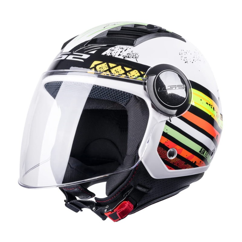 KASK LS2 OF562 AIRFLOW RONNIE WHITE GREEN XL