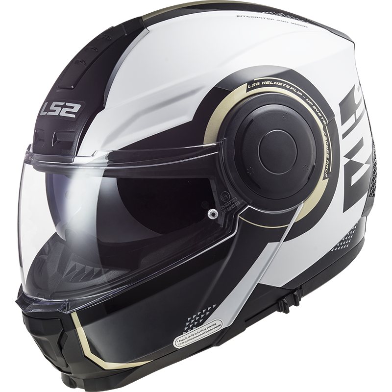 KASK LS2 FF902 SCOPE ARCH WHITE TITANIUM XL